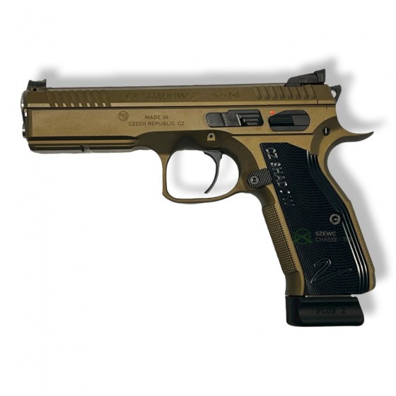 CZ Pistolet "Shadow 2 Custom Config" calibre 9x19,  coloris or.