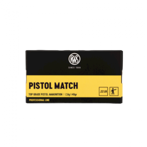 RWS "Pistol Match" 22 LR, 40 Grs - 
2132443