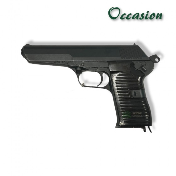 CZ Pistolet "VZ 52" 9x19 mm, 4.7 pouces, occasion.